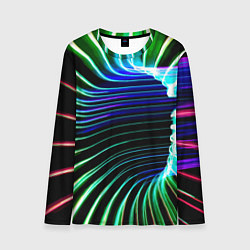 Мужской лонгслив Portal Fashion pattern Neon