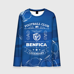 Лонгслив мужской Benfica FC 1, цвет: 3D-принт