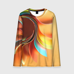 Мужской лонгслив Солнце из бумаги