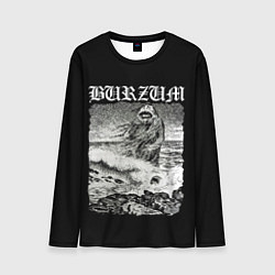 Лонгслив мужской Burzum - The Sea Monster, цвет: 3D-принт