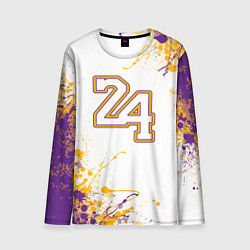 Лонгслив мужской Коби Брайант Lakers 24, цвет: 3D-принт