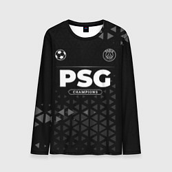 Лонгслив мужской PSG Champions Uniform, цвет: 3D-принт