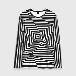 Лонгслив мужской Broken Square, цвет: 3D-принт