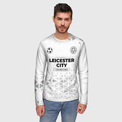 Лонгслив мужской Leicester City Champions Униформа, цвет: 3D-принт — фото 2
