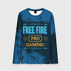 Лонгслив мужской Игра Free Fire: PRO Gaming, цвет: 3D-принт