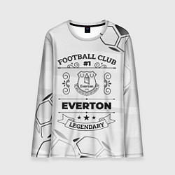 Лонгслив мужской Everton Football Club Number 1 Legendary, цвет: 3D-принт