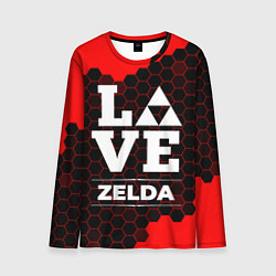 Лонгслив мужской Zelda Love Классика, цвет: 3D-принт