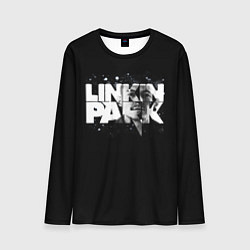 Лонгслив мужской Linkin Park логотип с фото, цвет: 3D-принт
