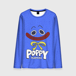 Лонгслив мужской Poppy Playtime Huggy Wuggy, цвет: 3D-принт