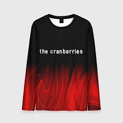 Лонгслив мужской The Cranberries Red Plasma, цвет: 3D-принт