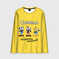 Мужской лонгслив Cuphead the delicious last course