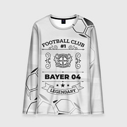 Лонгслив мужской Bayer 04 Football Club Number 1 Legendary, цвет: 3D-принт