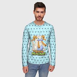 Лонгслив мужской My Singing Monsters - Гуджуб, цвет: 3D-принт — фото 2