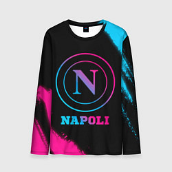 Лонгслив мужской Napoli FC Neon Gradient, цвет: 3D-принт