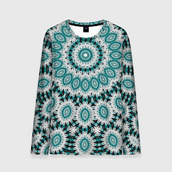 Лонгслив мужской Этнический узор Мандала, цвет: 3D-принт