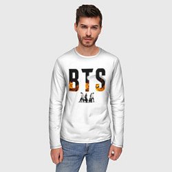 Лонгслив мужской BTS Team Art, цвет: 3D-принт — фото 2