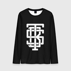 Лонгслив мужской BTS alternative logo, цвет: 3D-принт