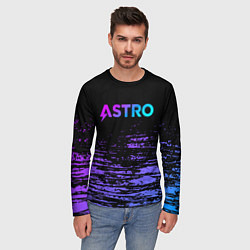 Лонгслив мужской Astro -градиент, цвет: 3D-принт — фото 2