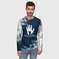 Лонгслив мужской Children of Bodom абстракция, цвет: 3D-принт — фото 2