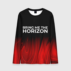Лонгслив мужской Bring Me the Horizon red plasma, цвет: 3D-принт