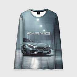 Лонгслив мужской Mercedes AMG - Motorsport, цвет: 3D-принт