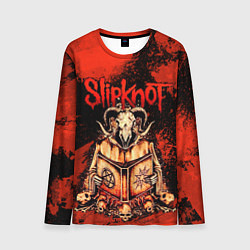 Лонгслив мужской Slipknot - баран, цвет: 3D-принт