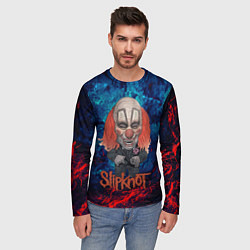 Лонгслив мужской Clown Slipknot, цвет: 3D-принт — фото 2