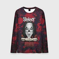 Лонгслив мужской Slipknot dark red, цвет: 3D-принт