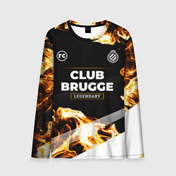 Лонгслив мужской Club Brugge legendary sport fire, цвет: 3D-принт