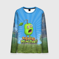 Лонгслив мужской My Singin Monsters - Зерномех, цвет: 3D-принт