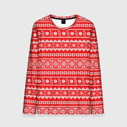 Мужской лонгслив Jacquard pattern