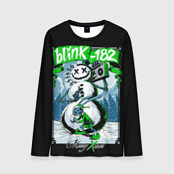 Лонгслив мужской Blink snowman, цвет: 3D-принт