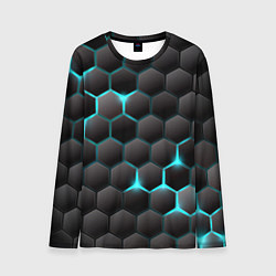 Мужской лонгслив Броня из стали