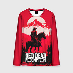 Лонгслив мужской Red Dead Redemption, mountain, цвет: 3D-принт
