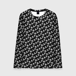 Лонгслив мужской B A P black n white pattern, цвет: 3D-принт