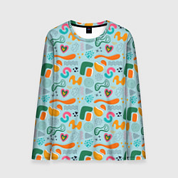 Мужской лонгслив Geometric pattern