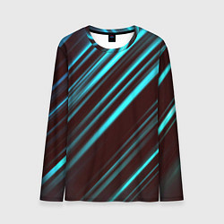 Мужской лонгслив Stripes line neon color