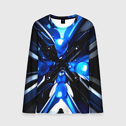 Лонгслив мужской Digital abstract fractal, цвет: 3D-принт