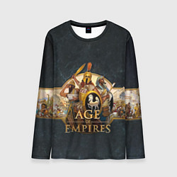 Лонгслив мужской Age of Empires Эпоха империй, цвет: 3D-принт