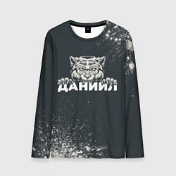 Лонгслив мужской Даниил зубастый волк, цвет: 3D-принт