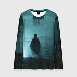Лонгслив мужской Зов ада кореец в воде, цвет: 3D-принт