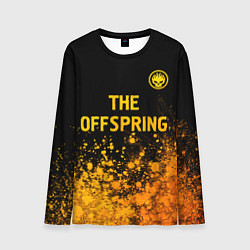 Лонгслив мужской The Offspring - gold gradient: символ сверху, цвет: 3D-принт
