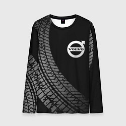 Мужской лонгслив Volvo tire tracks