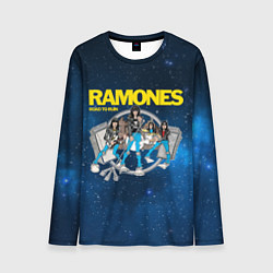 Лонгслив мужской Ramones Road to ruin, цвет: 3D-принт