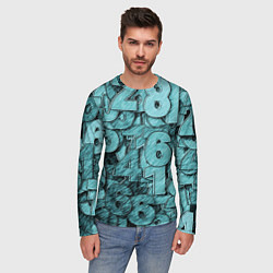 Лонгслив мужской Числа, цвет: 3D-принт — фото 2