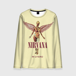 Лонгслив мужской Nirvana - In utero, цвет: 3D-принт