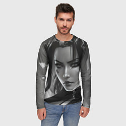 Лонгслив мужской Корпоративная ведьма, цвет: 3D-принт — фото 2