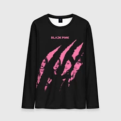 Лонгслив мужской Blackpink Tearing with claws, цвет: 3D-принт