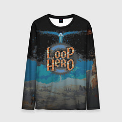 Лонгслив мужской Loop Hero world, цвет: 3D-принт