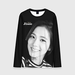 Лонгслив мужской Blackpink Jisoo in vest, цвет: 3D-принт